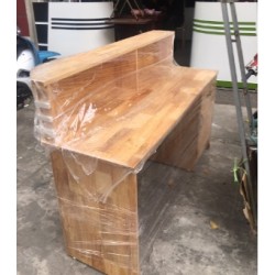 Nhận làm bàn quầy gỗ tự nhiên theo mẫu BQ27