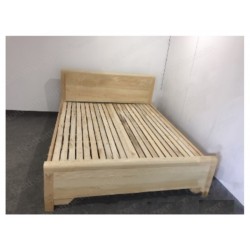 Giường ngủ gỗ sồi rộng 1m6 giá rẻ GGN10