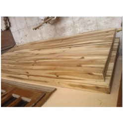 Giát phản gỗ hộp phòng trọ giá rẻ 200x160x10cm P01