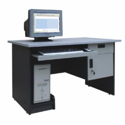 Bàn máy tính để bàn hộc liền màu ghi chì HP204HL