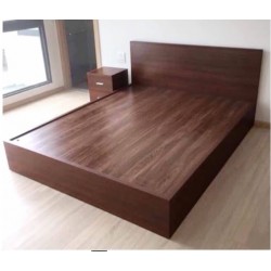 Giường ngủ gỗ công nghiệp rộng 1.4 mét GCN02
