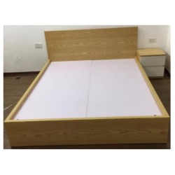 Giường ngủ bằng gỗ công nghiệp rộng 1.5 mét GCN03