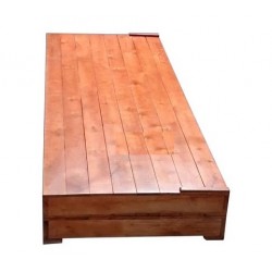 Giát giường hộp gỗ tự nhiên 200x180x12cm