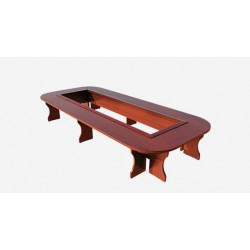 Quầy thu ngân đẹp, tiện ích quây rỗng giữa BH-07-01 PU