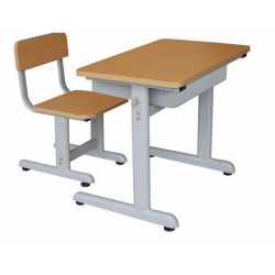 Bộ bàn ghế khung sắt cho các bé cao 63cm BHS106-5