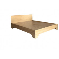 Giường gỗ hiện đại sang trọng rộng 1,8m chân cao GCN30.1