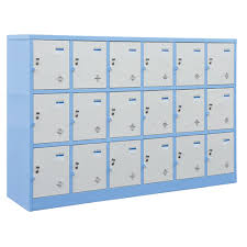 Tủ sắt sơn tĩnh điện nhiều ngăn để đồ hòa phát có 18 khoang cánh mở TMG983-6K