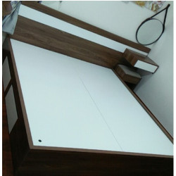 Giường ngủ 2 ngăn kéo, bàn trang điểm GCN54