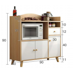 Tủ kệ gỗ để đồ dùng nhà bếp có ngăn kéo KVS71