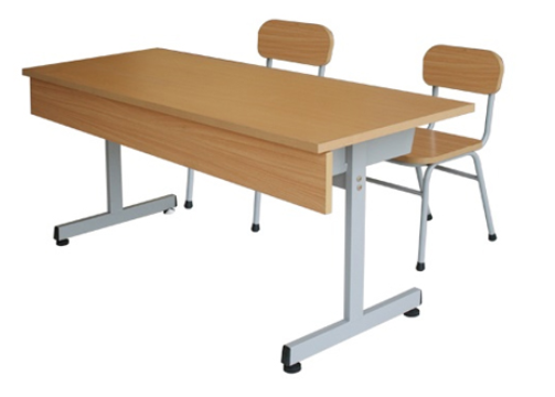 Bàn ghế trường học cao 51cm cho học sinh tiểu học giá rẻ BHS108-3G