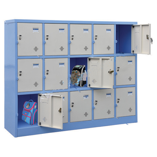 Tủ sắt sơn tĩnh điện đựng đồ cá nhân 15 ngăn hòa phát giá rẻ có 15 khoang cánh mở TMG983-5K