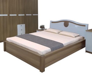 Giường gỗ hiện đại sang trọng rộng 2m GN401-20