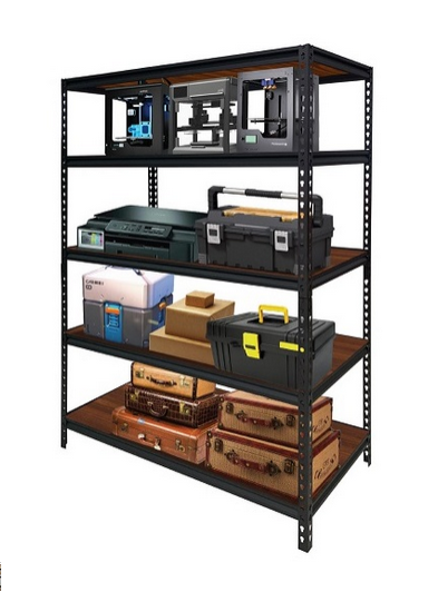 Kệ sắt để hàng bằng sắt V lỗ đợt gỗ MDF GDH-01-01