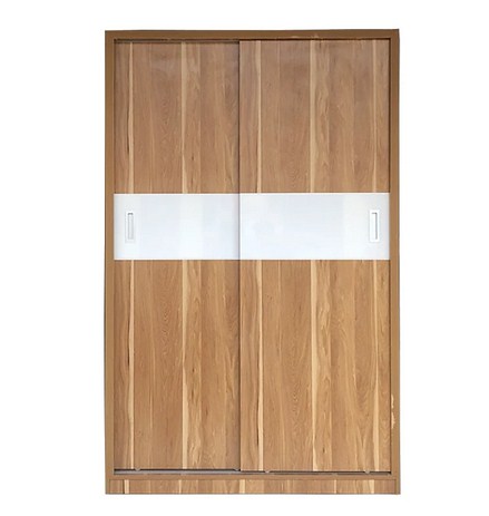 Tủ quần áo gỗ công nghiệp 2 cánh lùa hiện đại TQA55