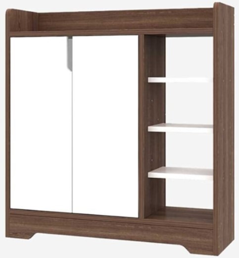 Tủ đựng giày dép gia đình 2 cánh mở KĐG37