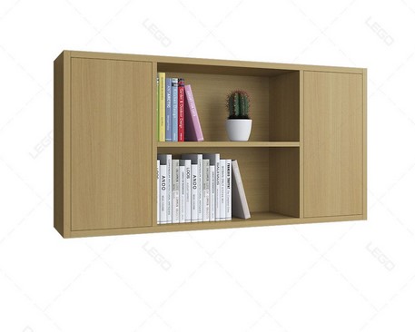 Kệ gỗ treo tường để sách, đồ trang trí 2 tầng KTT23