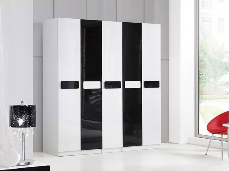 Tủ treo quần áo có cánh mở có ngăn để đồ TQA106